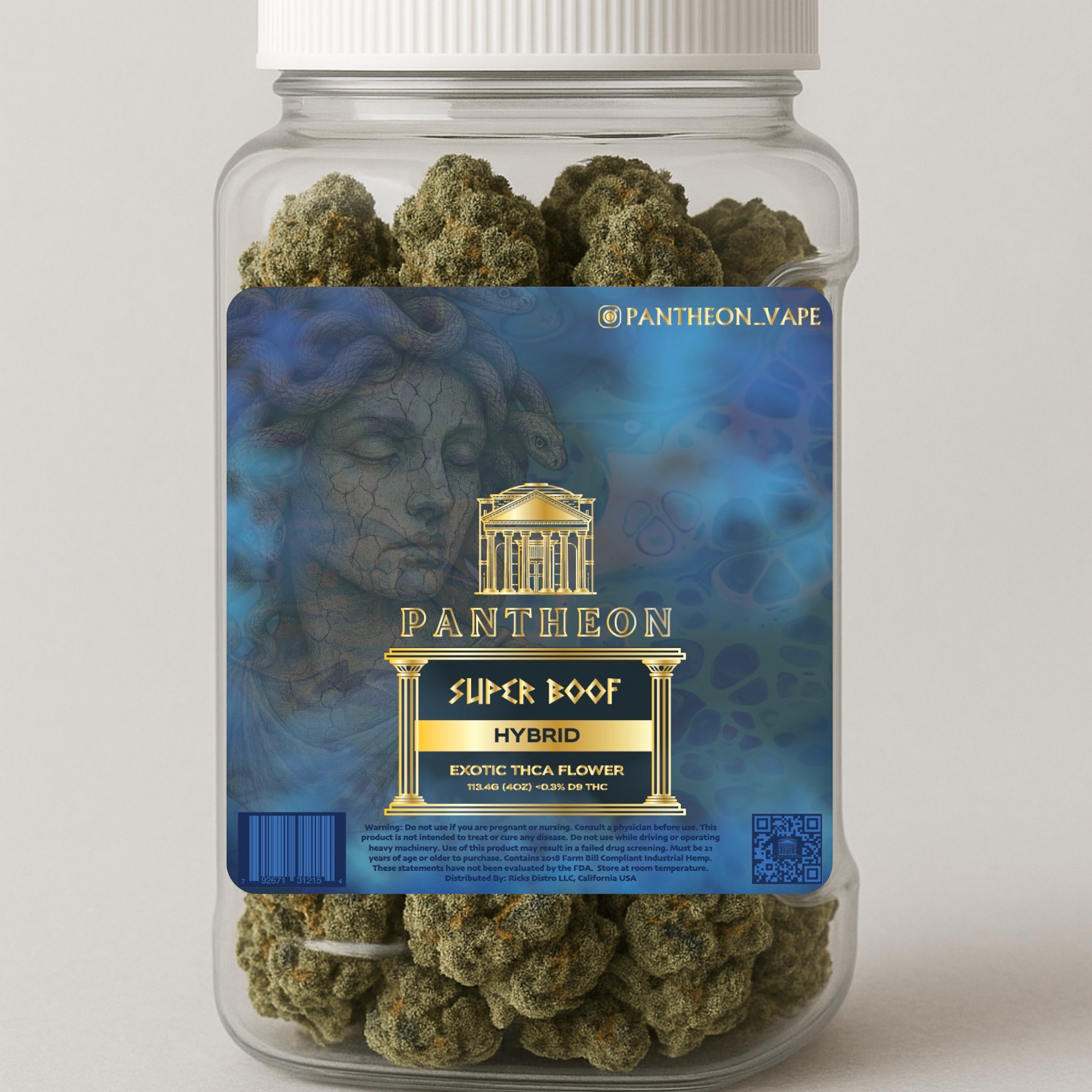 4oz THCA Exotic Flower