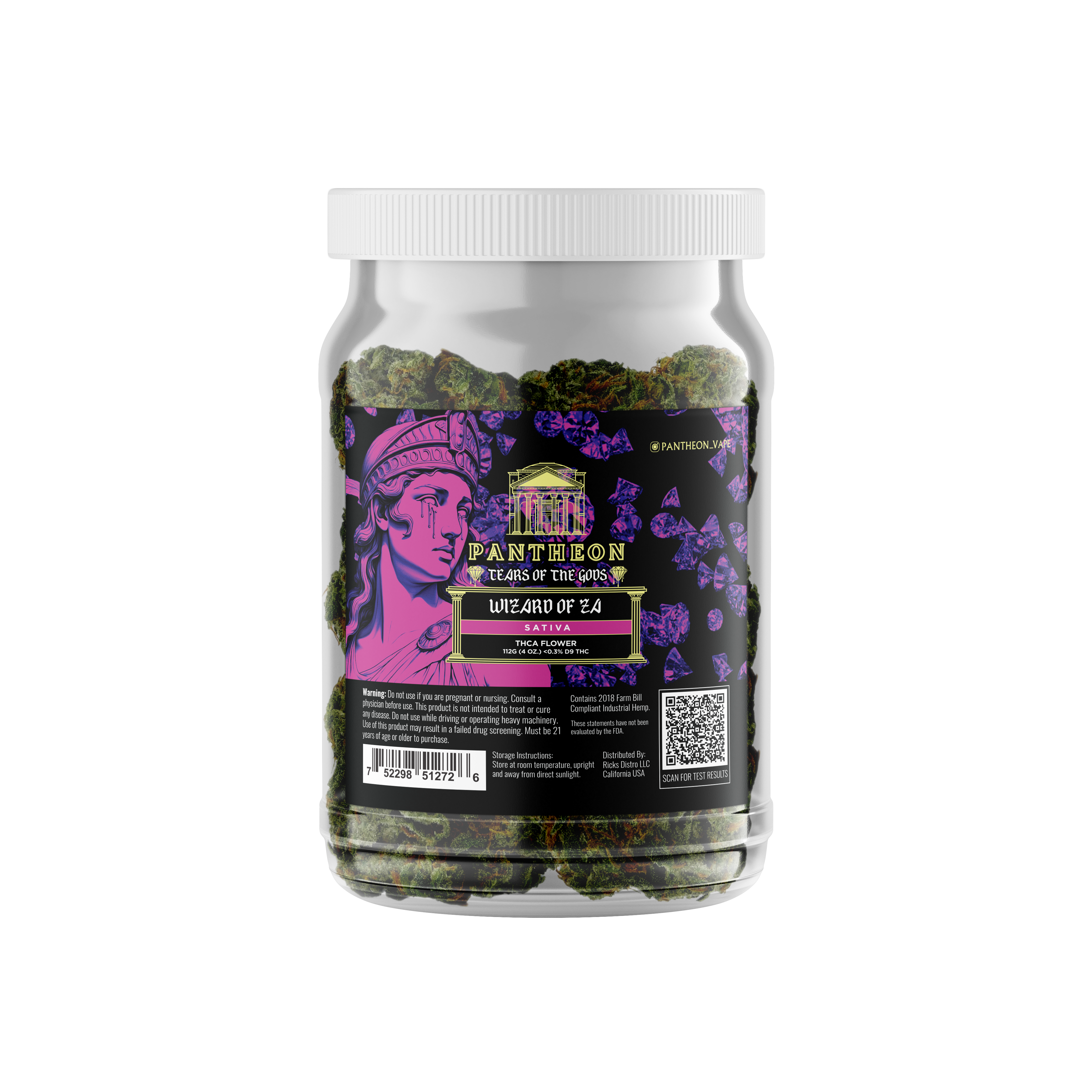 THCA Diamond Flower Quarter Pound